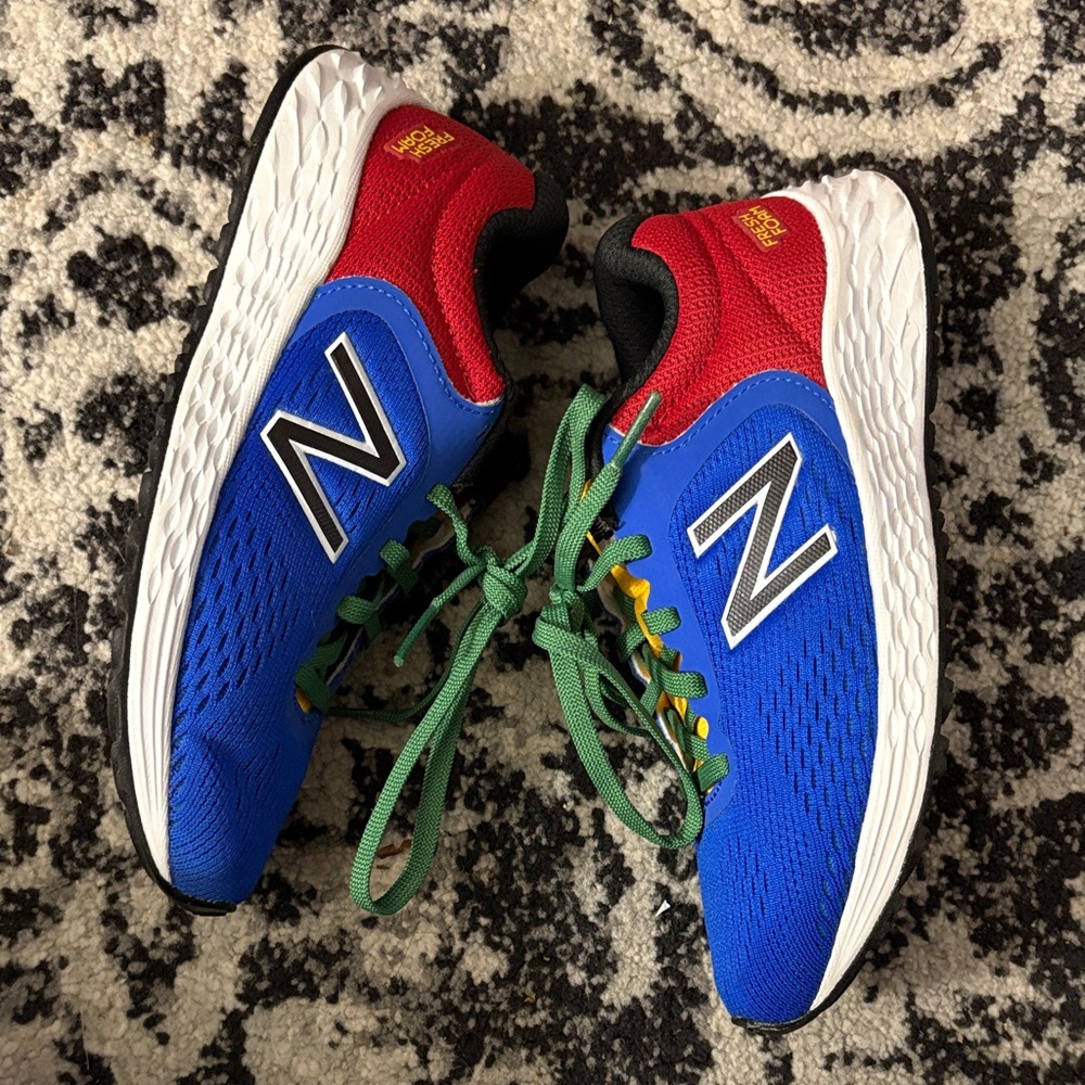 New Balance Kids' Sneakers in Blue, Red, and Green